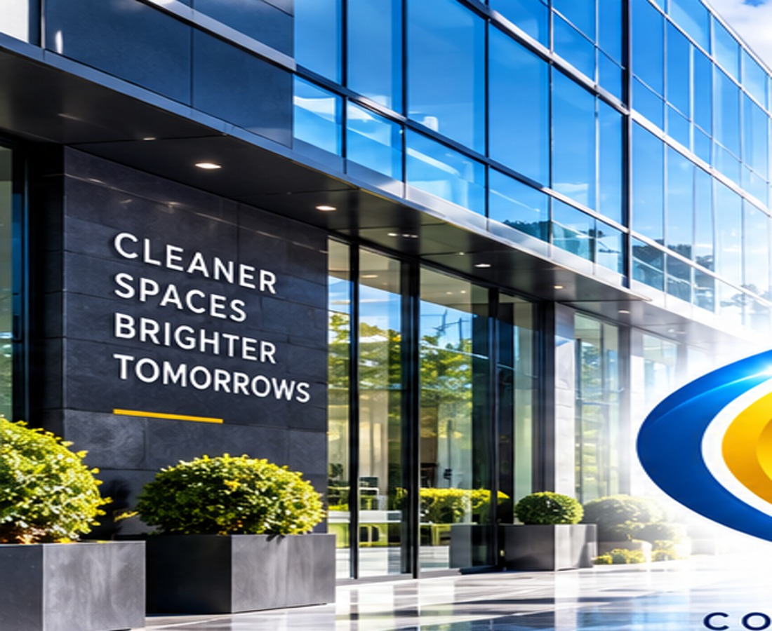 Modern commercial building representing commercial cleaning services